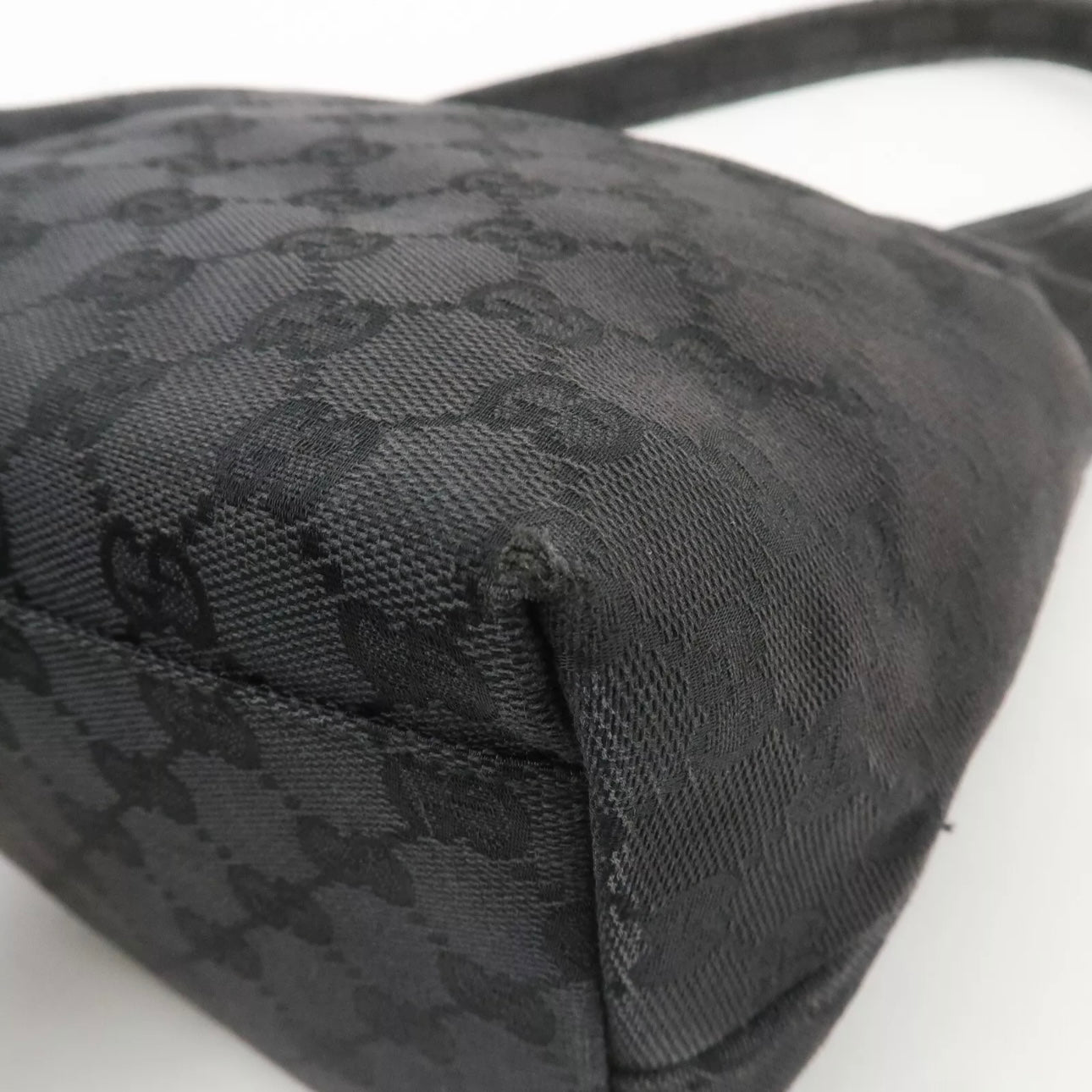 GG Canvas Leather Shoulder Bag Hand Bag