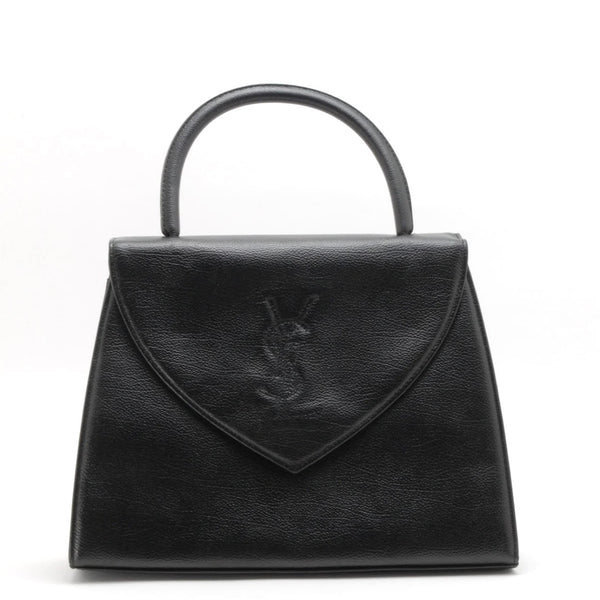 Yves Saint Laurent YSL Top Handle Handbag - Black, Leather