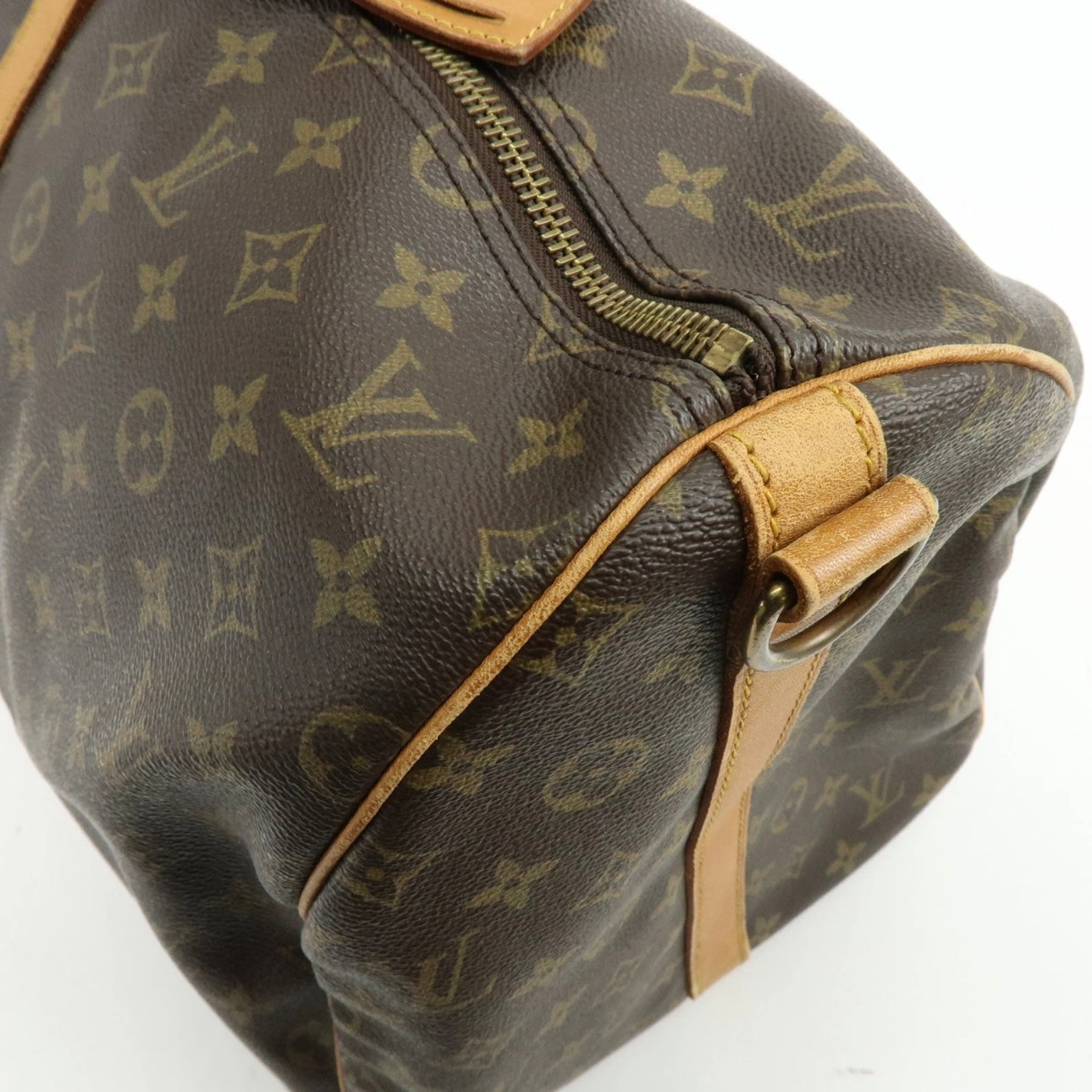 Louis Vuitton Monogram Keep All Bandouliere 55 Boston Bag