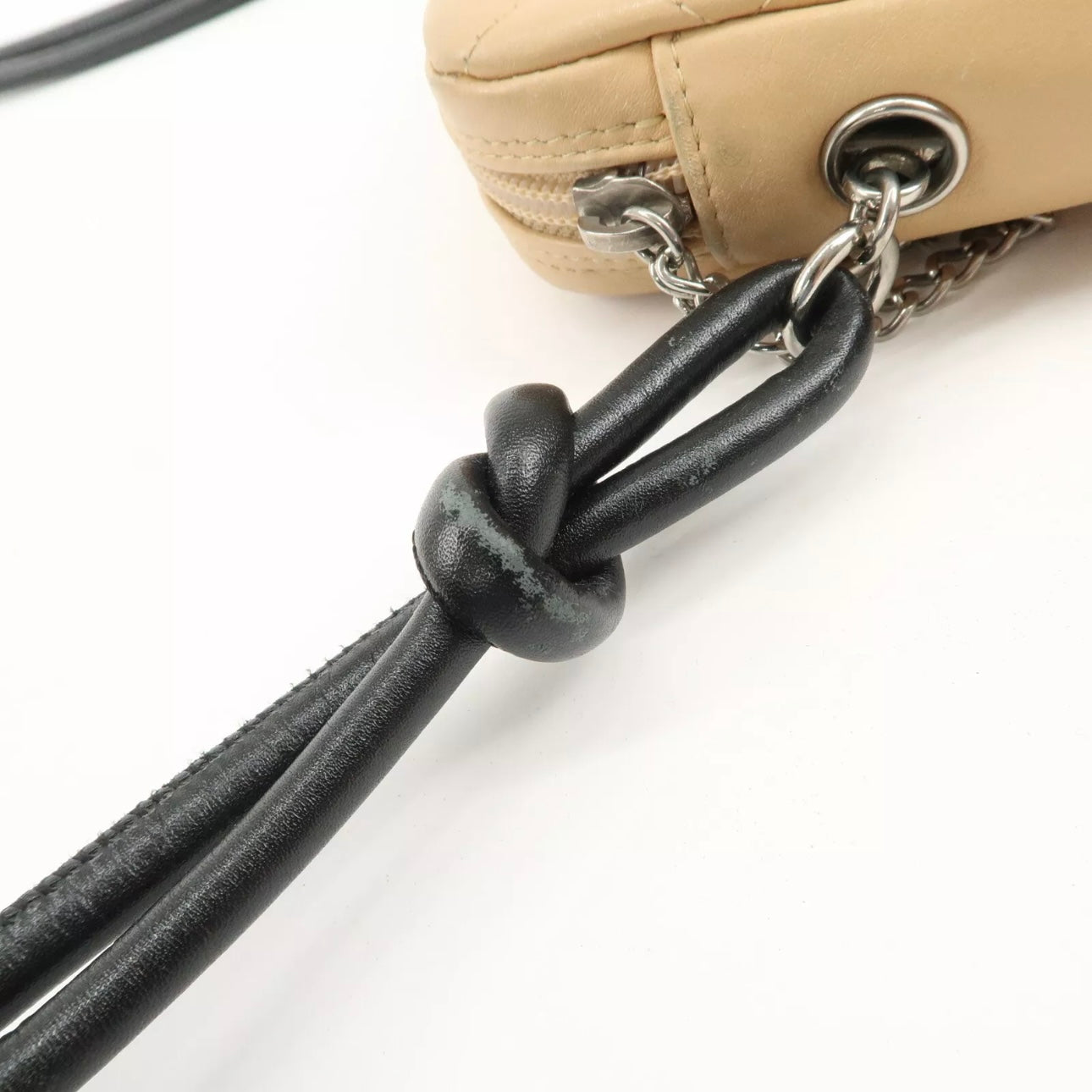CHANEL Cambon Line Lambskin Shoulder Bag