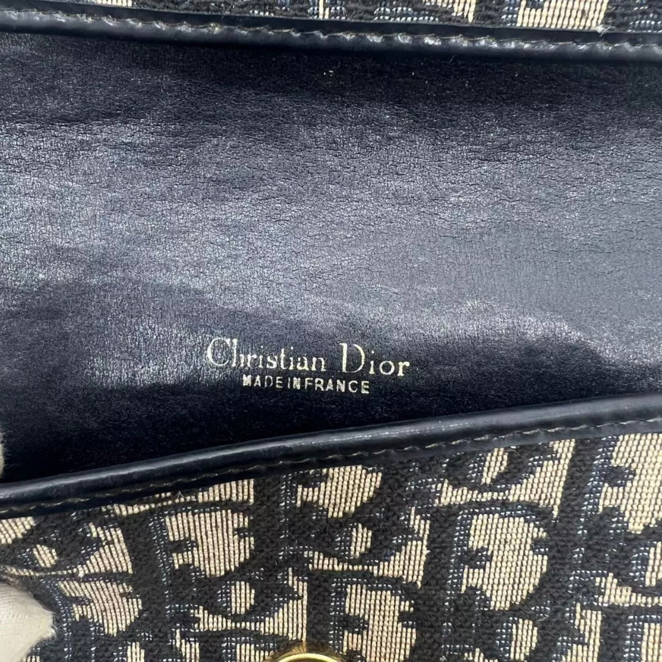 CHRISTIAN DIOR Trotter Clutch Bag