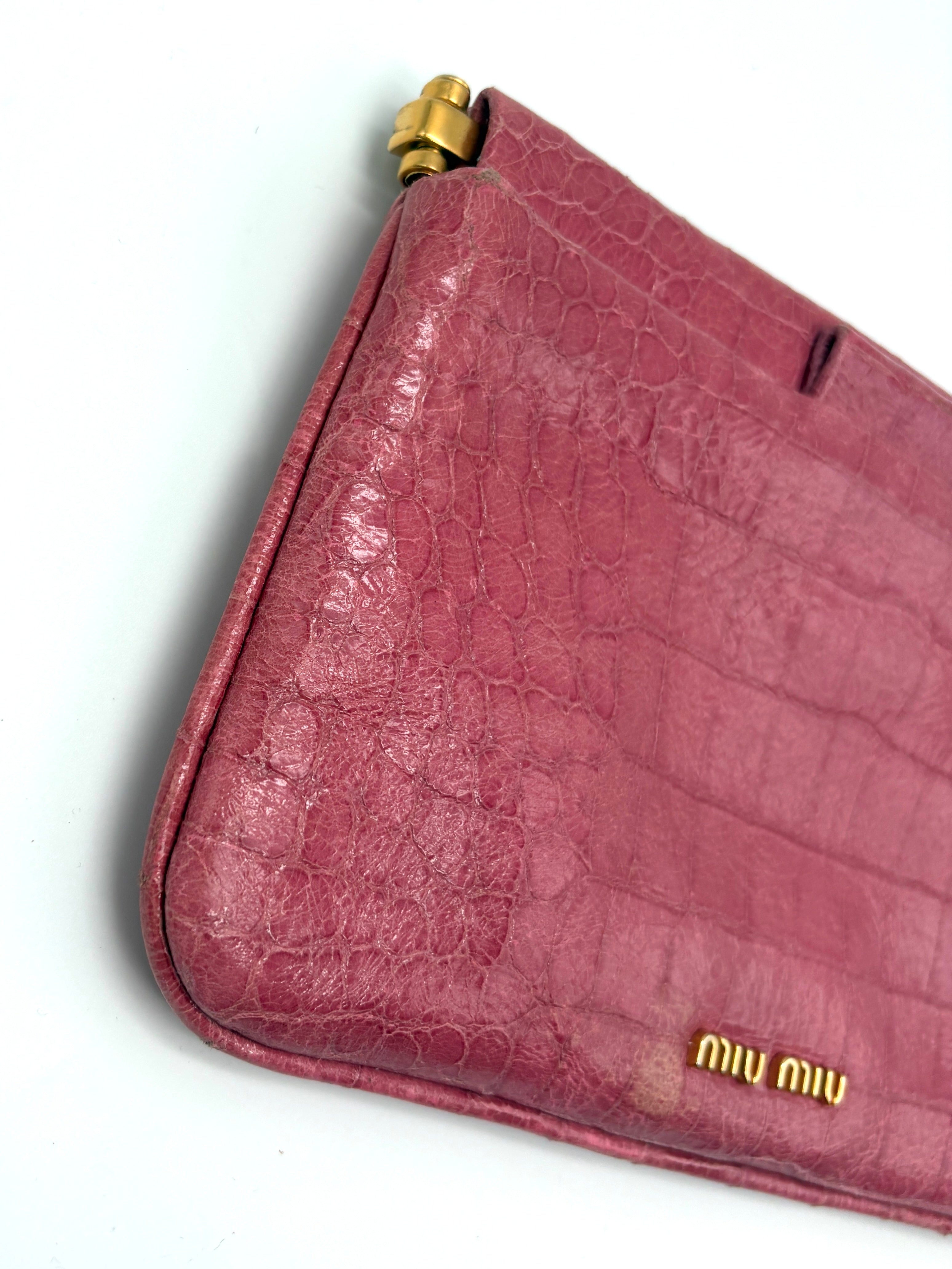 Miu Miu mini clutch