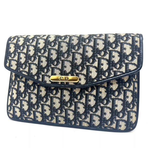 CHRISTIAN DIOR Trotter Clutch Bag