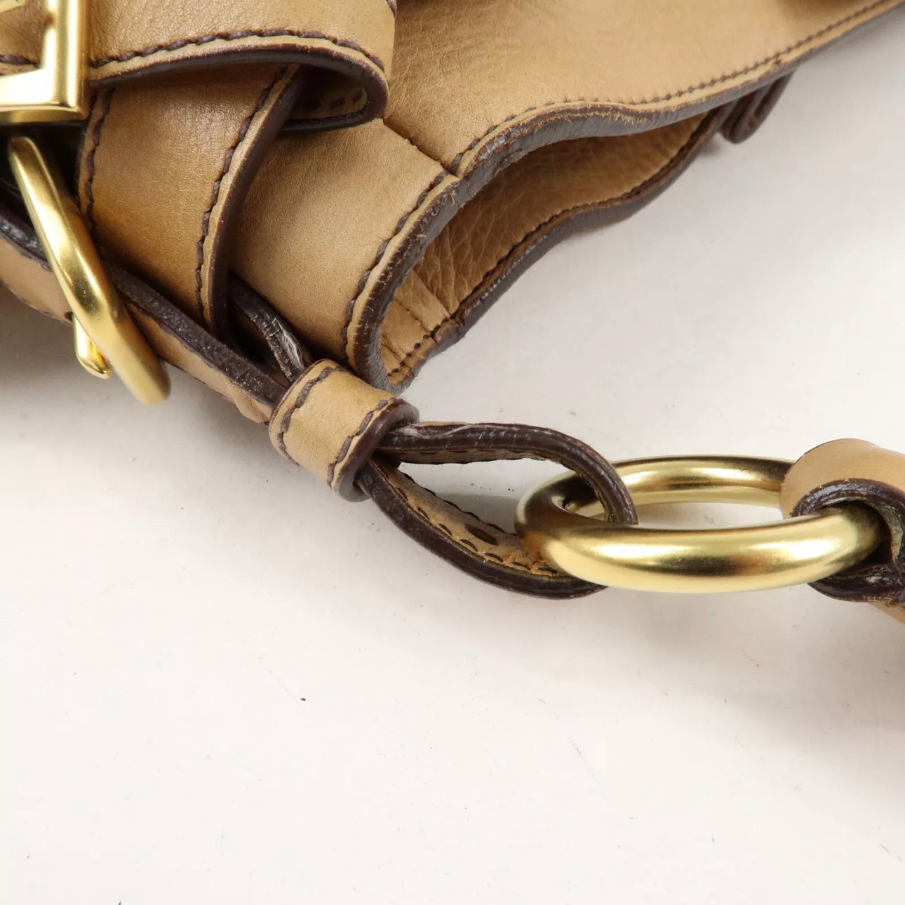 Prada Leather One Shoulder Bag - Brown, Leather