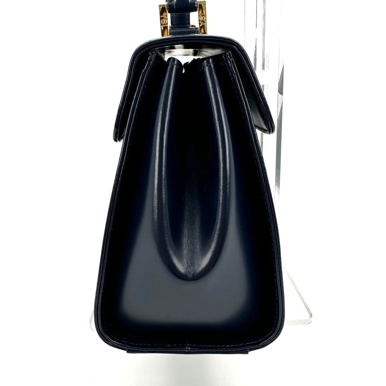 Saint Laurent Yves Saint Laurent Top Handle Bag - Navy, Leather