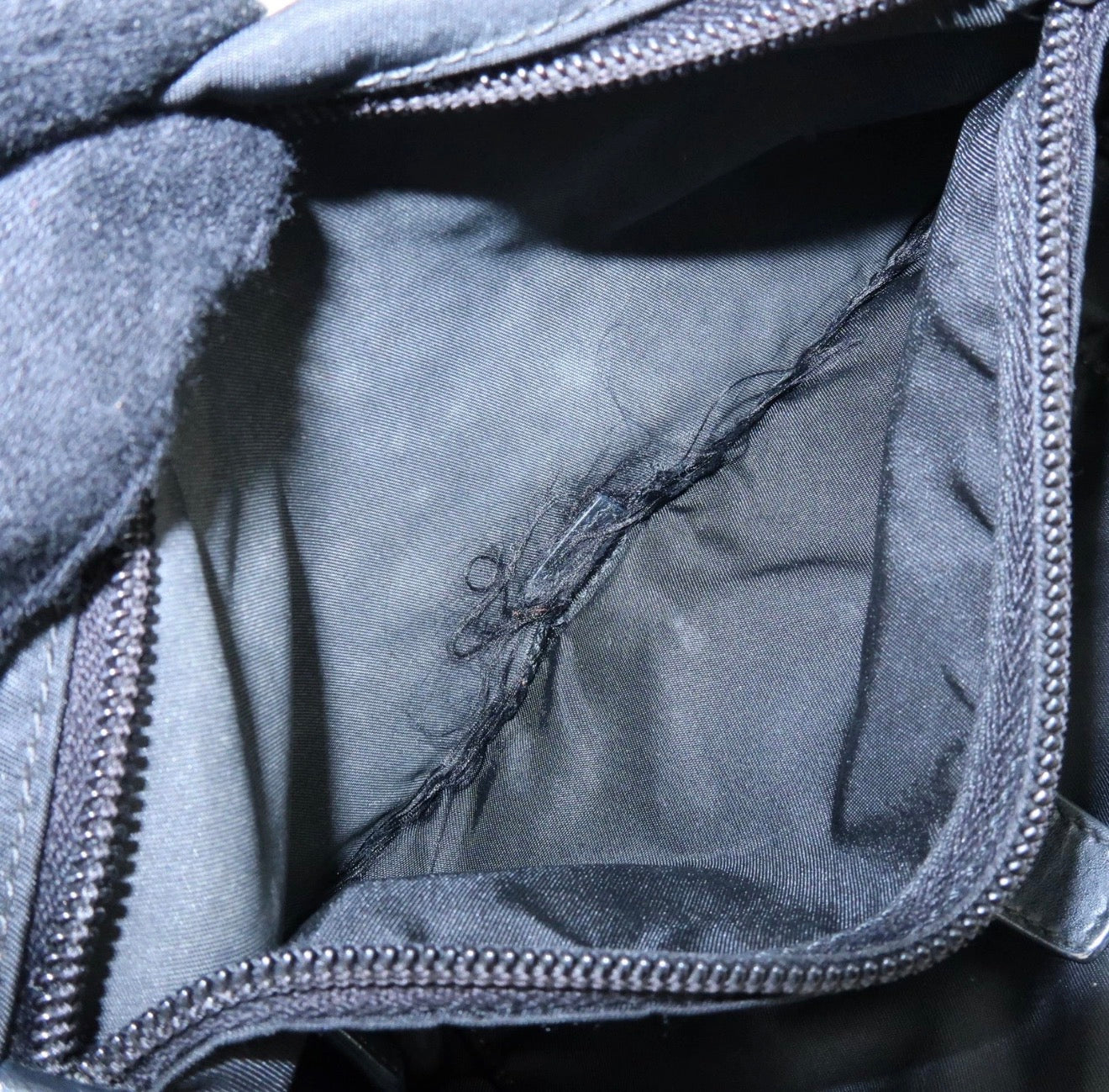 Prada BT8994 Shoulder Bag - Black, Nylon and Leather