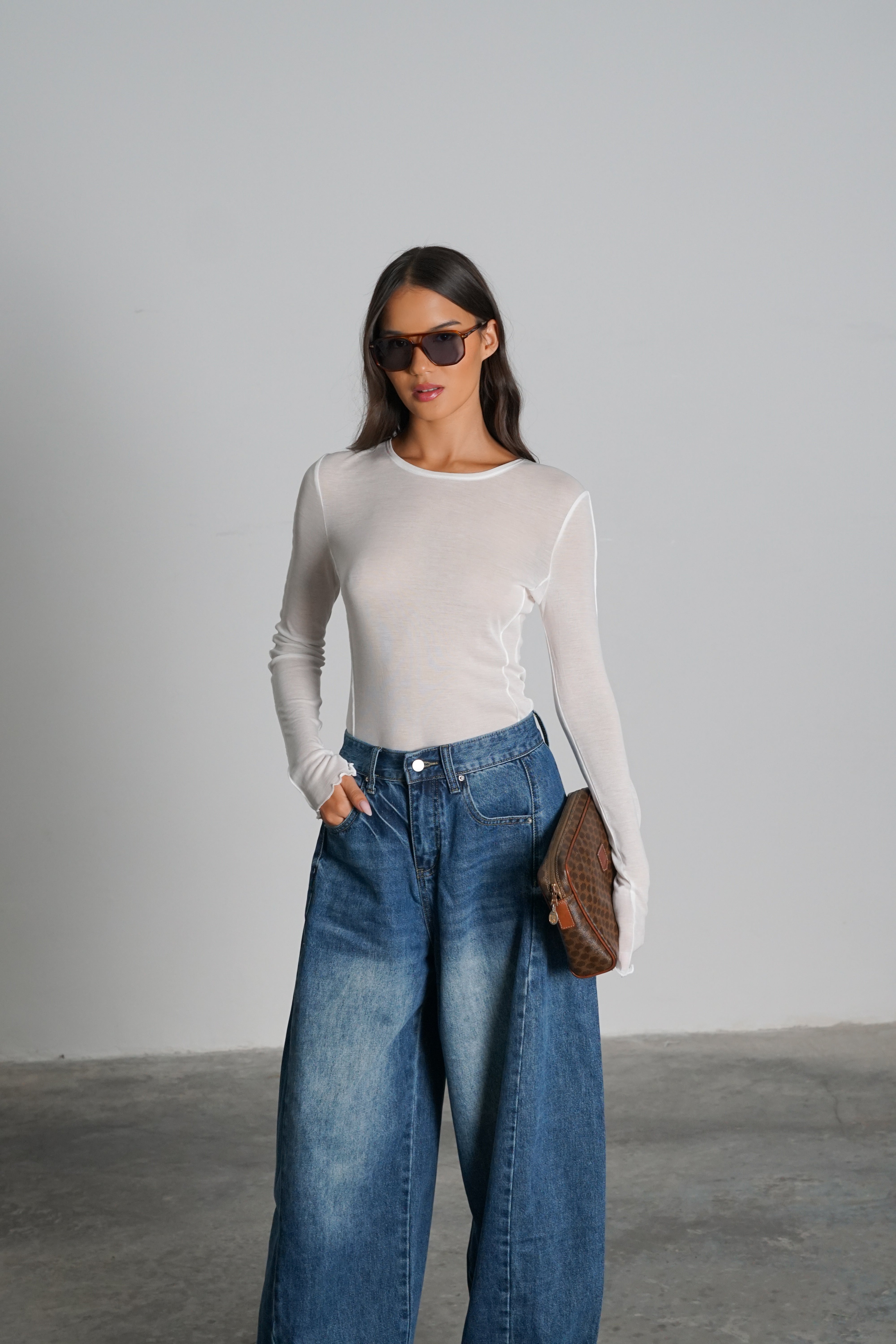 Celine vintage Macadam clutch