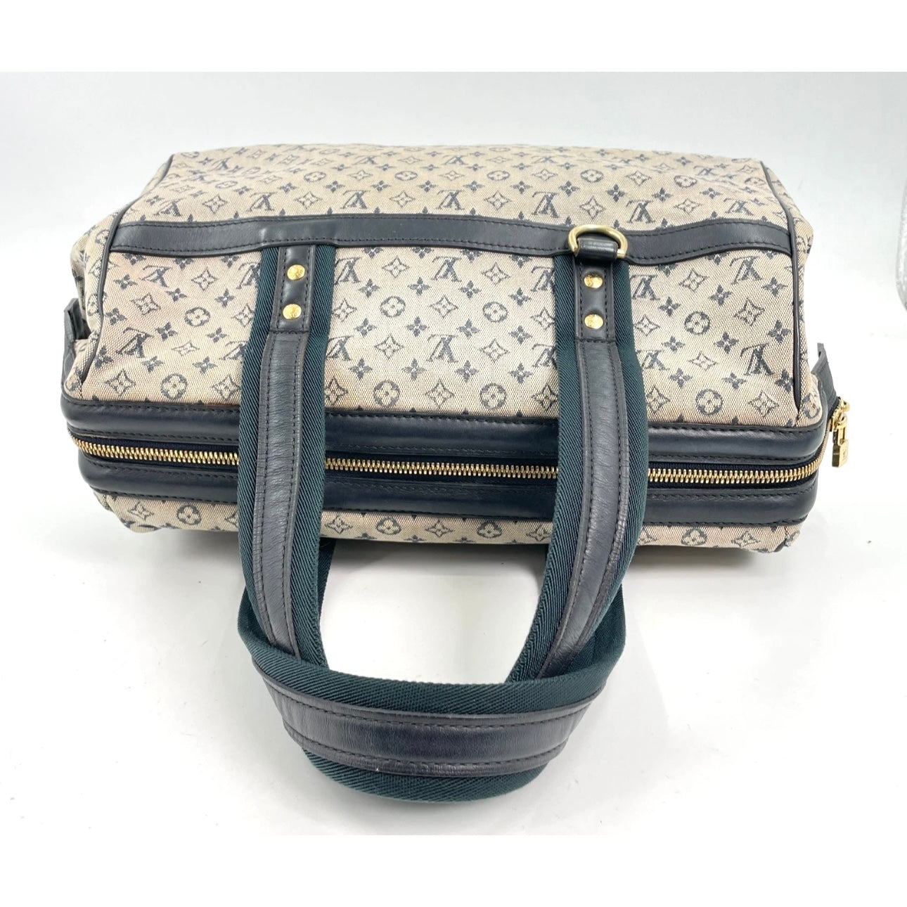 LOUIS VUITTON Monogram Mini Lin Navy Josephine GM