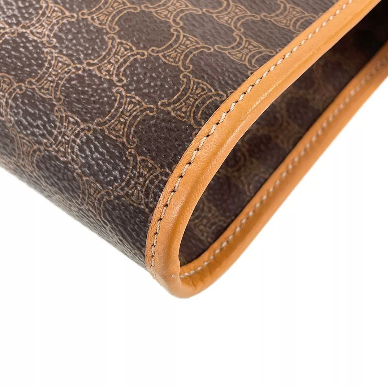 Macadam Leather PVC Clutch