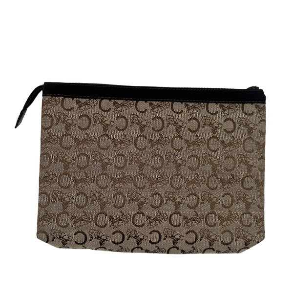 C Horse Carriage Clutch  Bag