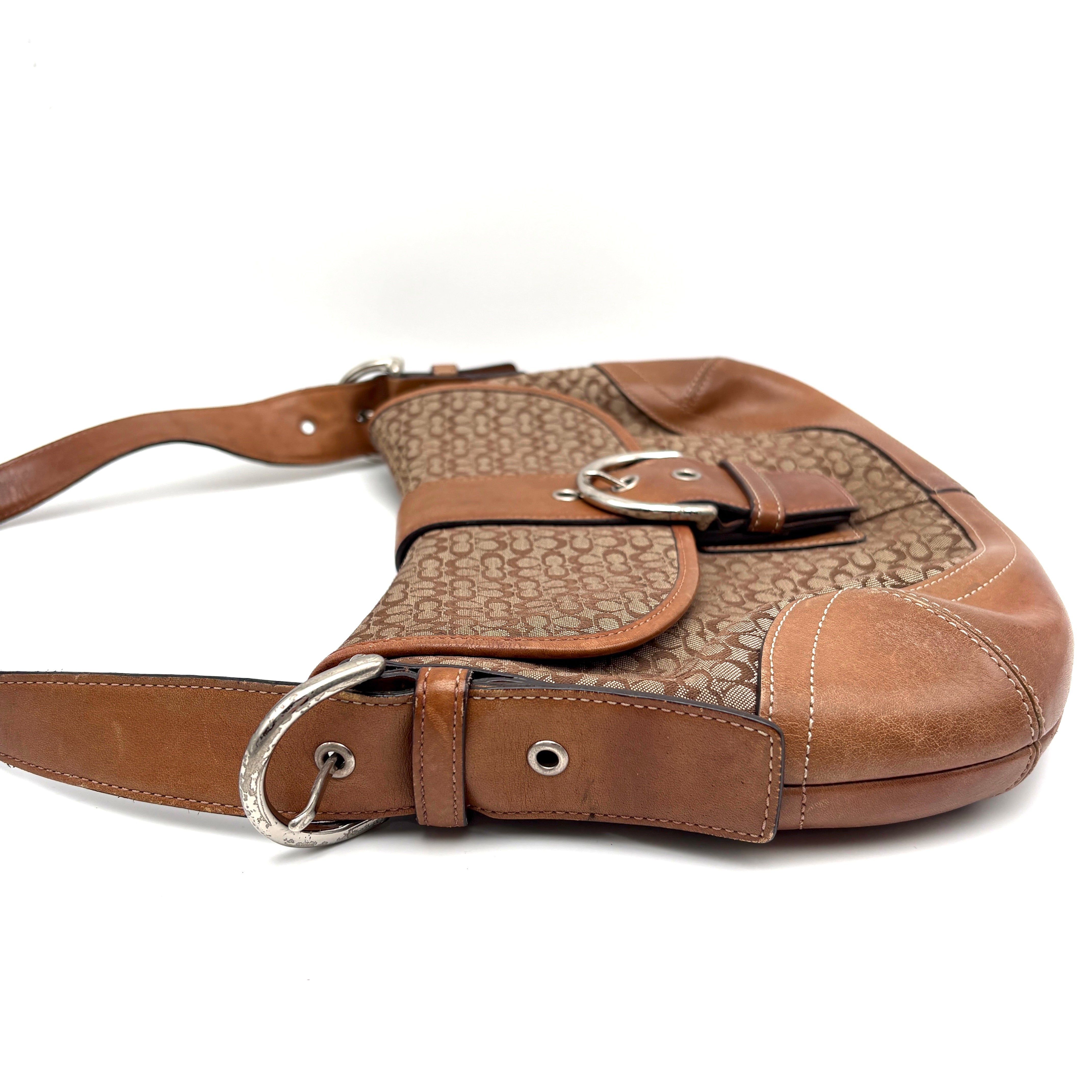 Coach Signature brown bag