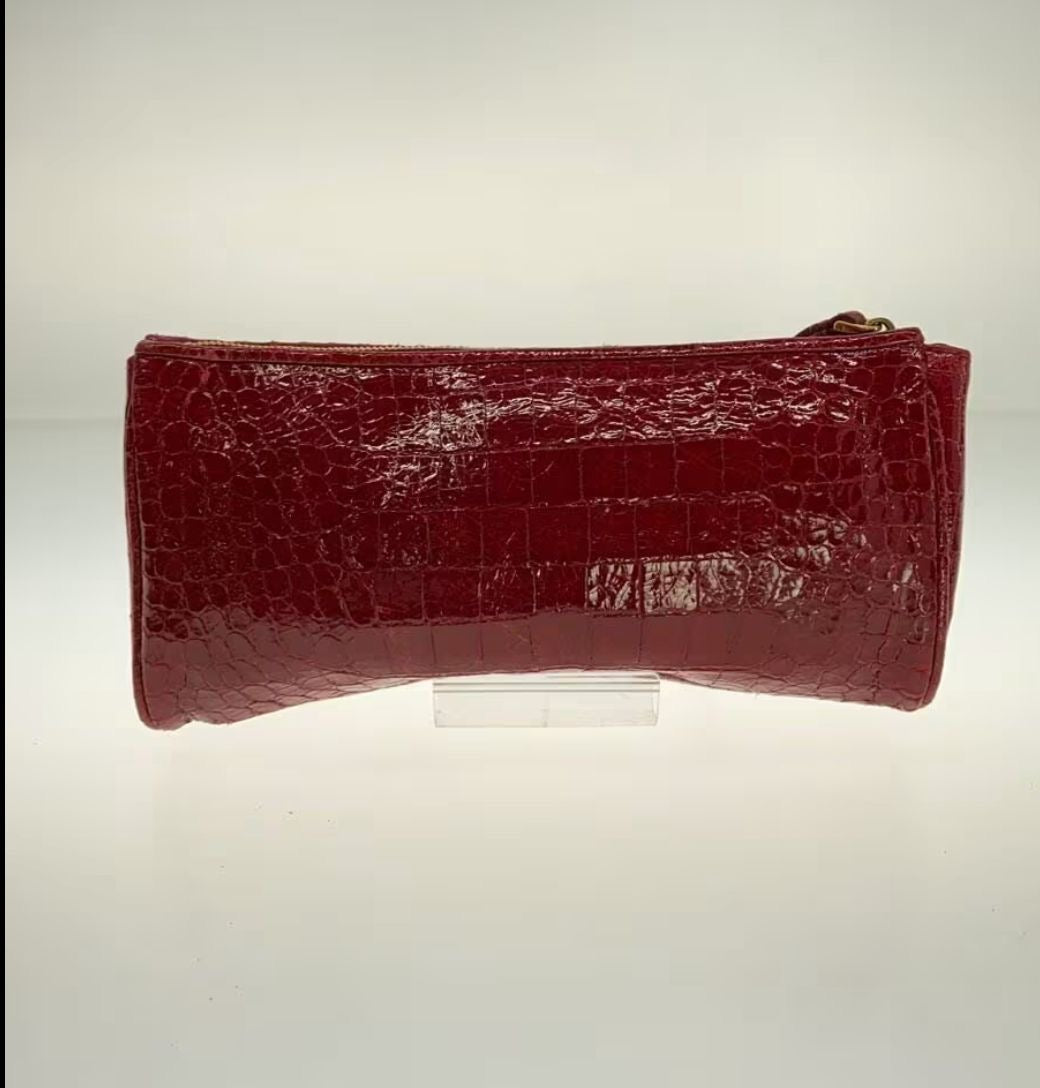 Miu Miu red clutch bag