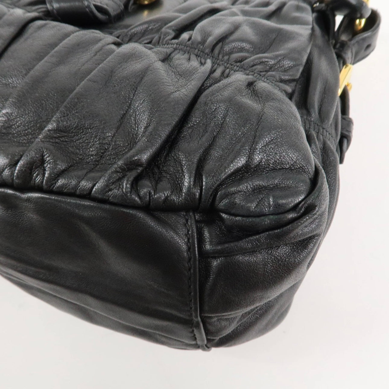 PRADA Leather 2WAY Tote Bag