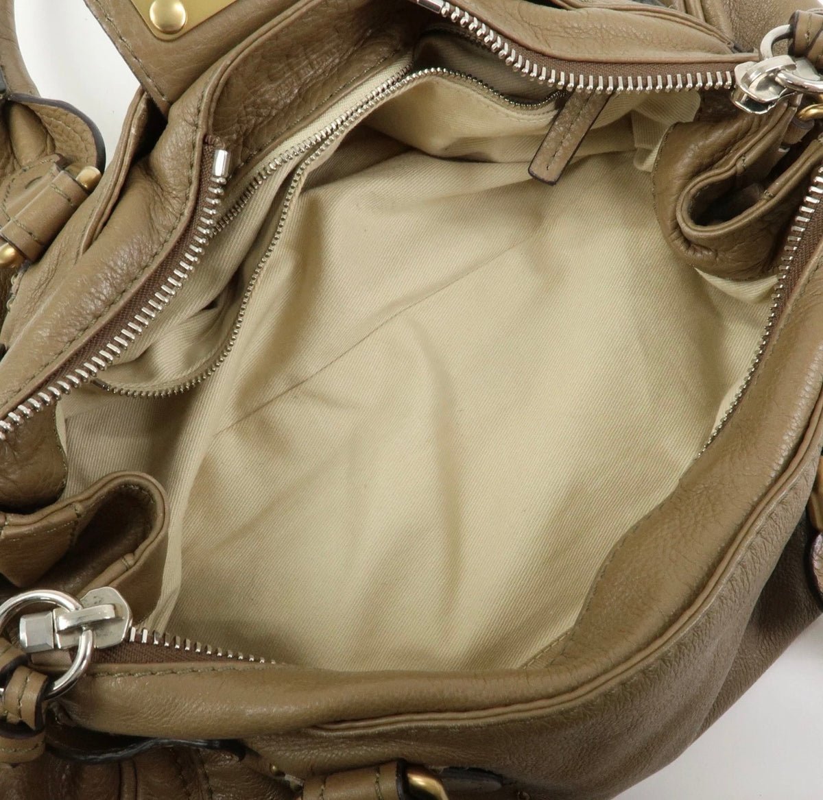 Chloe Paddington Hand Bag - Brown, Leather