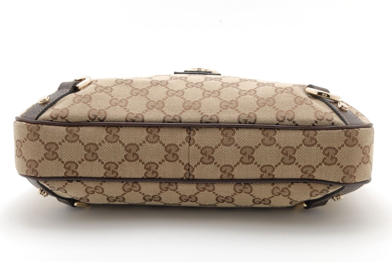 Gucci Abbey D-Ring Hobo Shoulder Bag - Brown, Leather