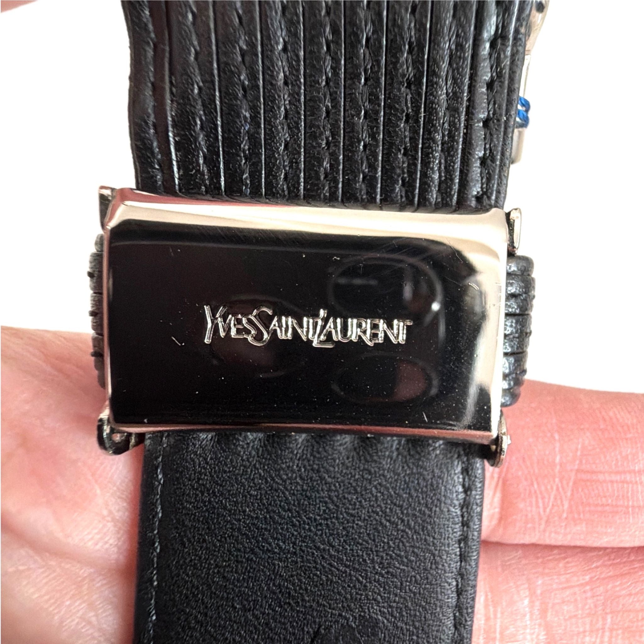 Saint Laurent Leather Belt