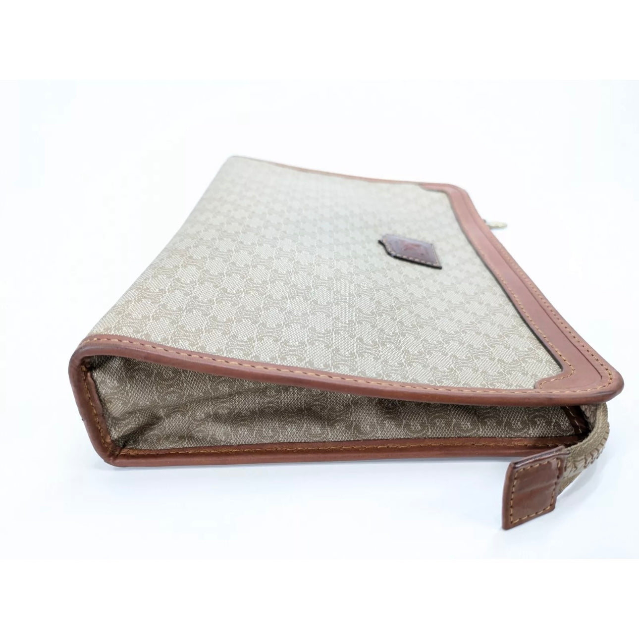 CELINE Vintage Clutch Macadam