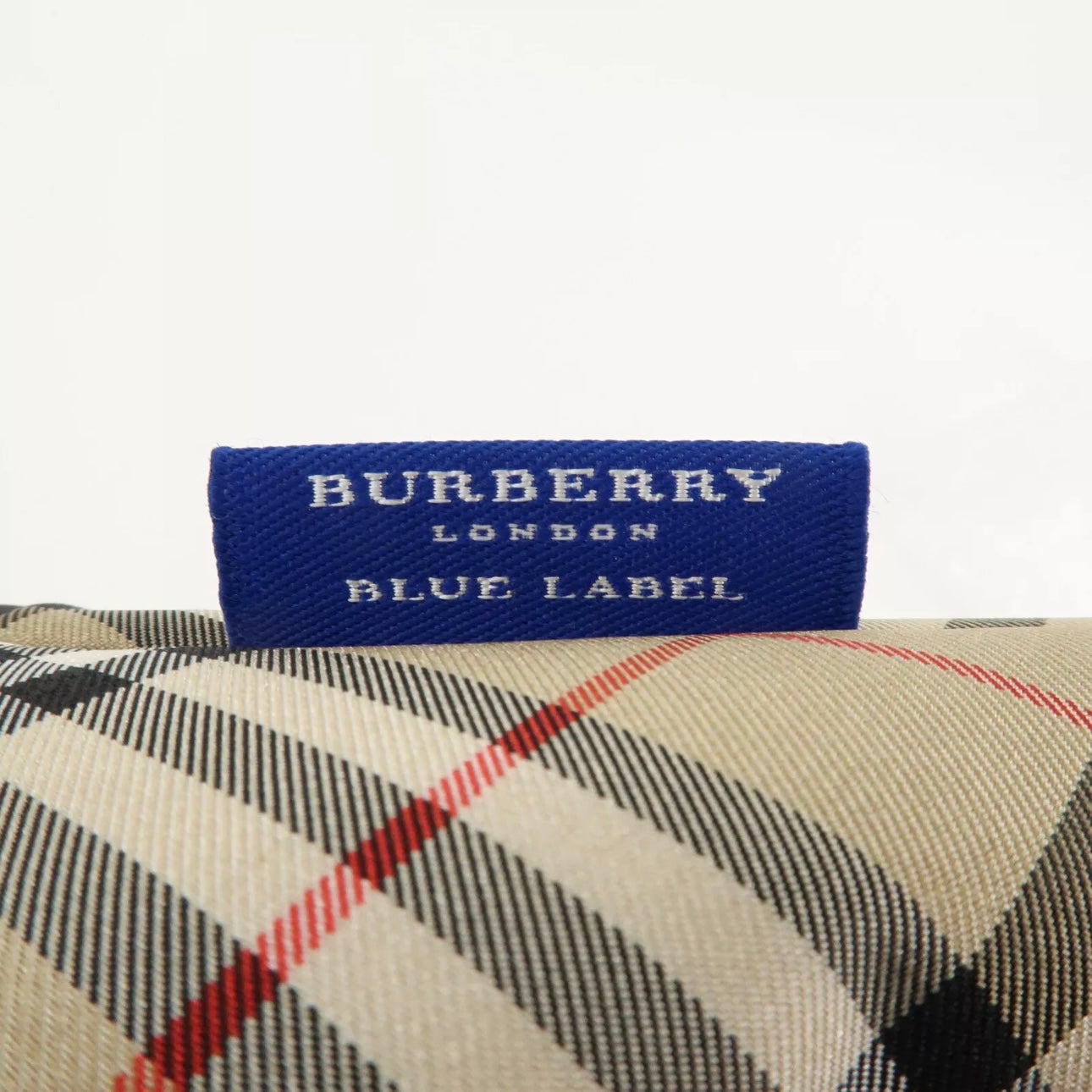 Burberry Canvas Leather Nova Check Shoulder Bag