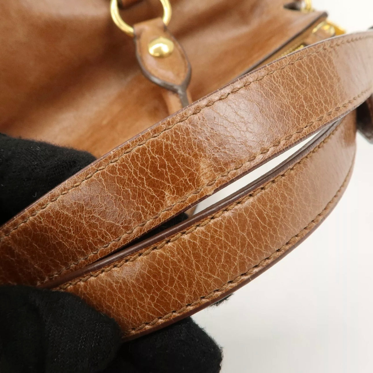 MIU MIU Leather 2Way Shoulder & Hand Bag