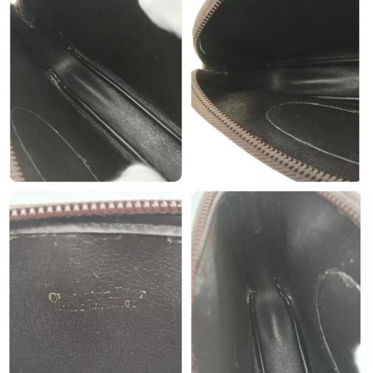 Christian Dior Trotter Pouch Brown