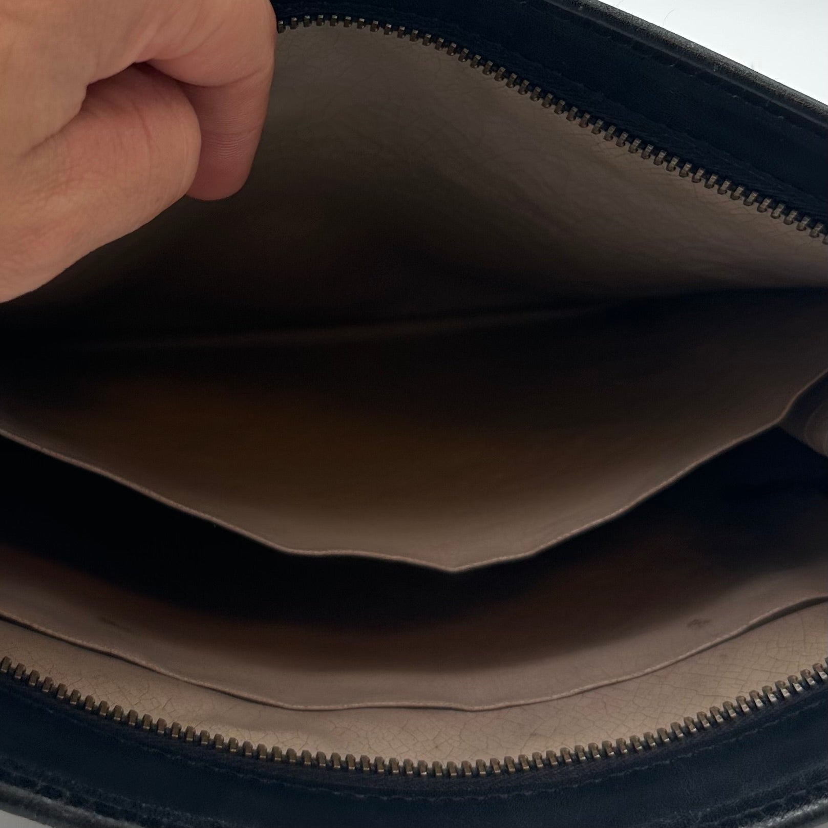 Dior Trotter Navy Clutch