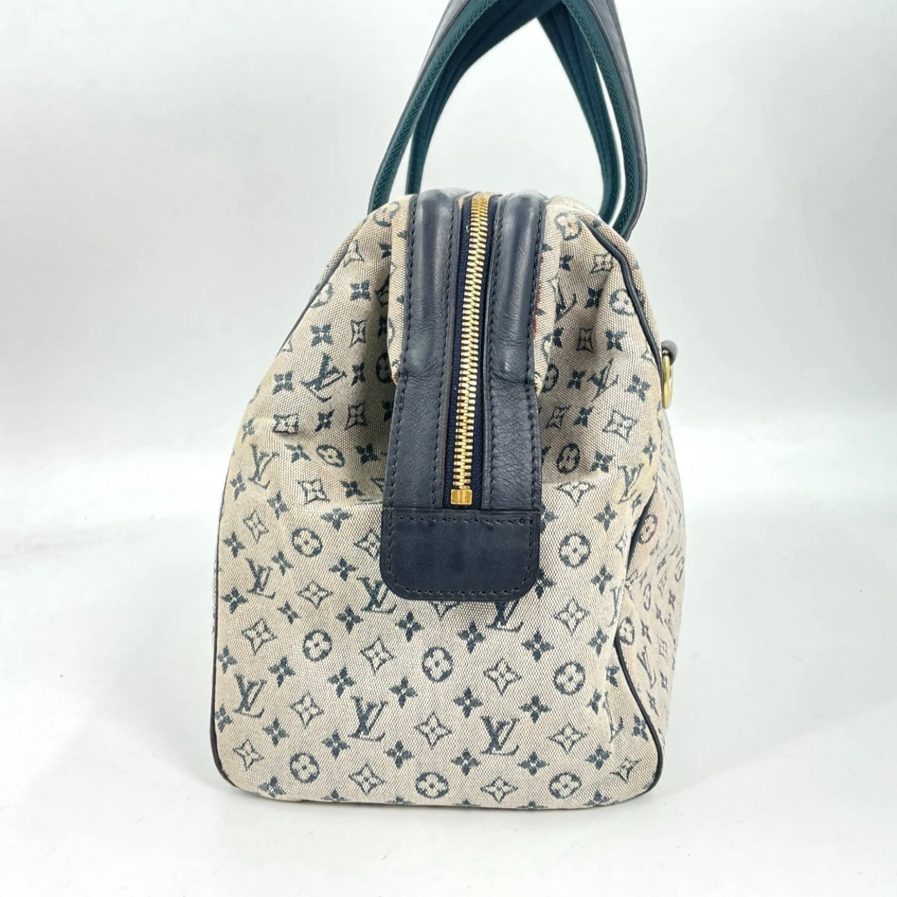 LOUIS VUITTON Monogram Mini Lin Navy Josephine GM