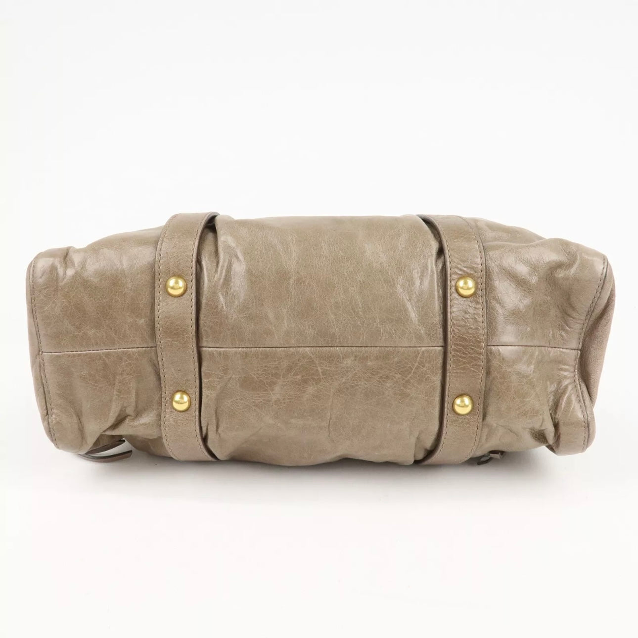 MIU MIU Leather Hand & Shoulder Bag