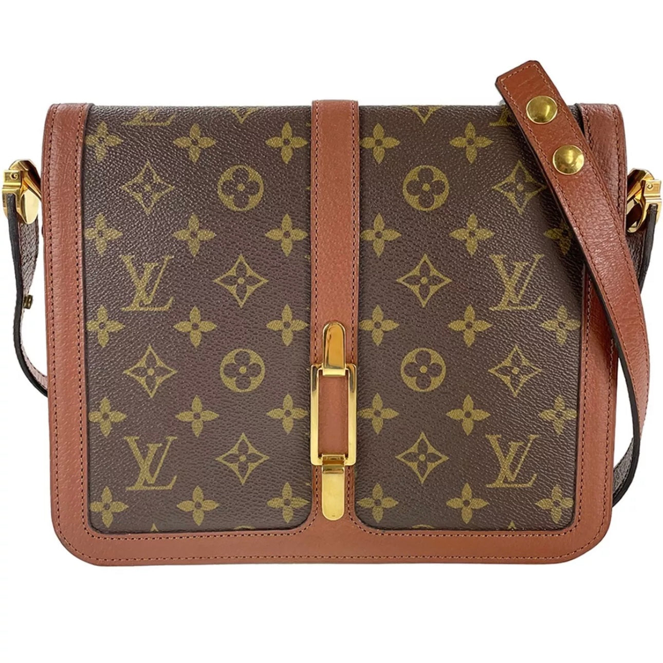 Louis Vuitton Rond Point Leather Brown Shoulder bag