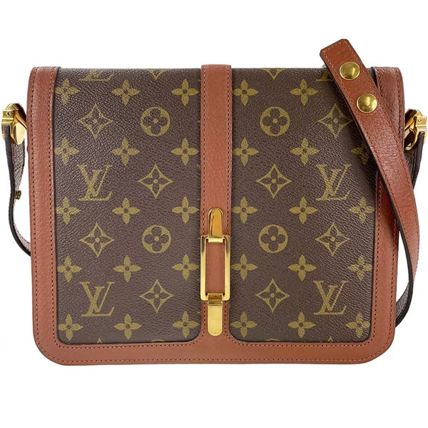 Louis Vuitton Round Point Leather Brown Shoulder bag