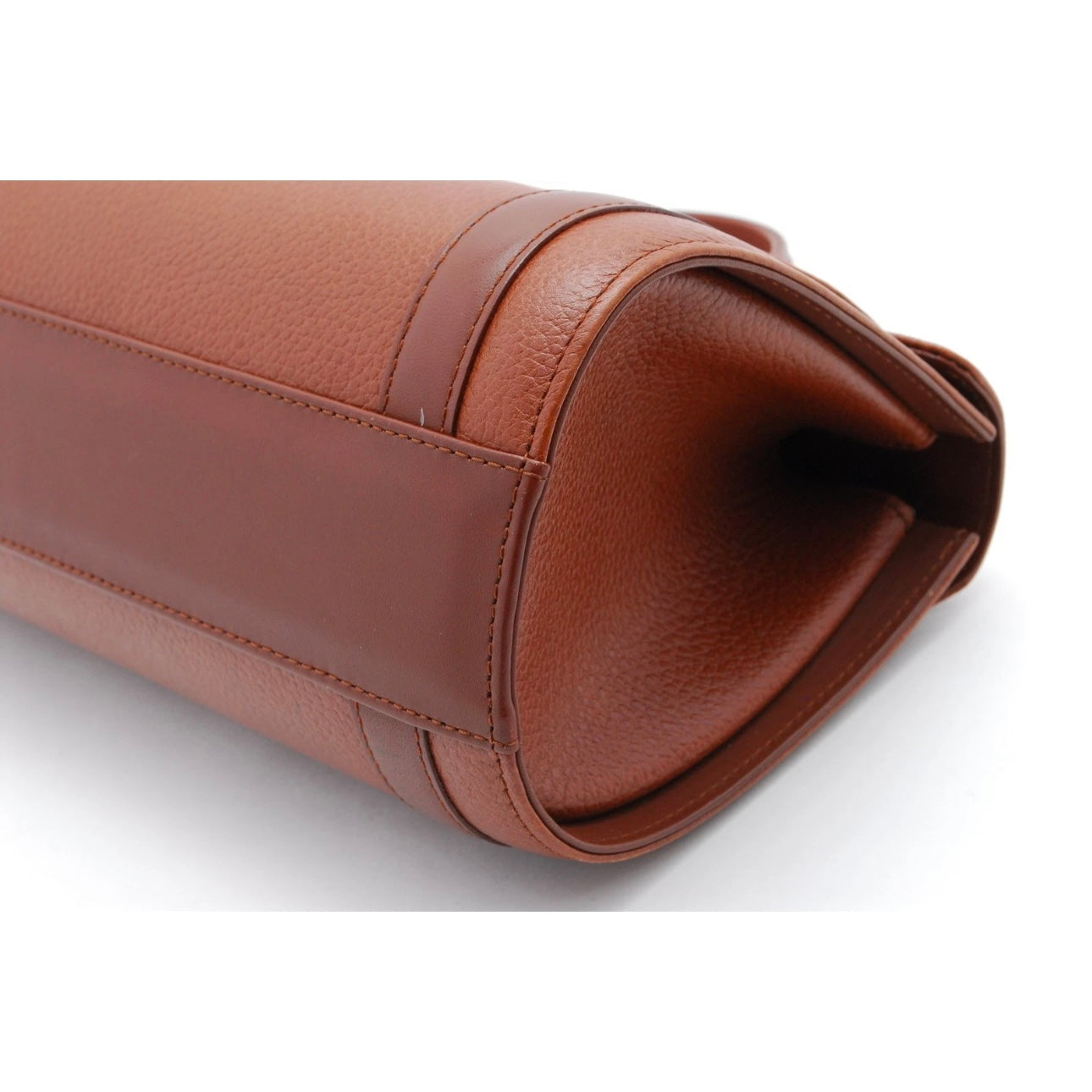 Burberrys Vintage Hand Tote Bag Leather