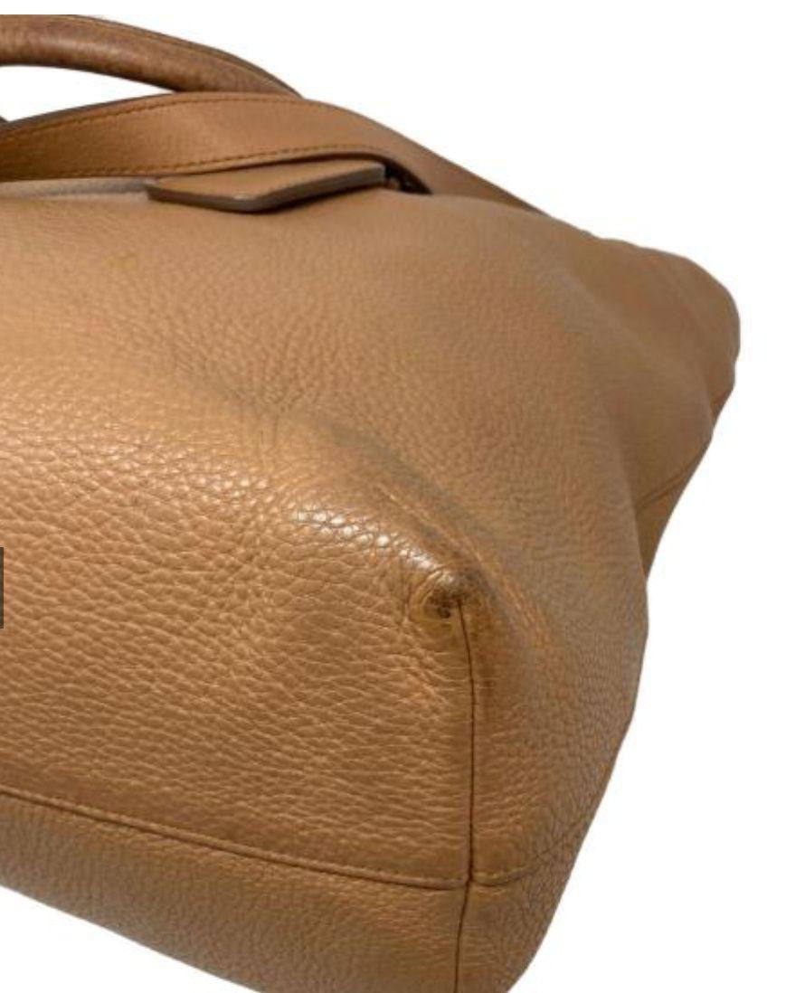 Prada leather tote crossbody bag