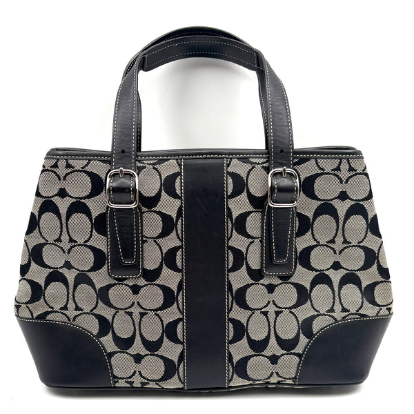 Coach Signature canvas bag