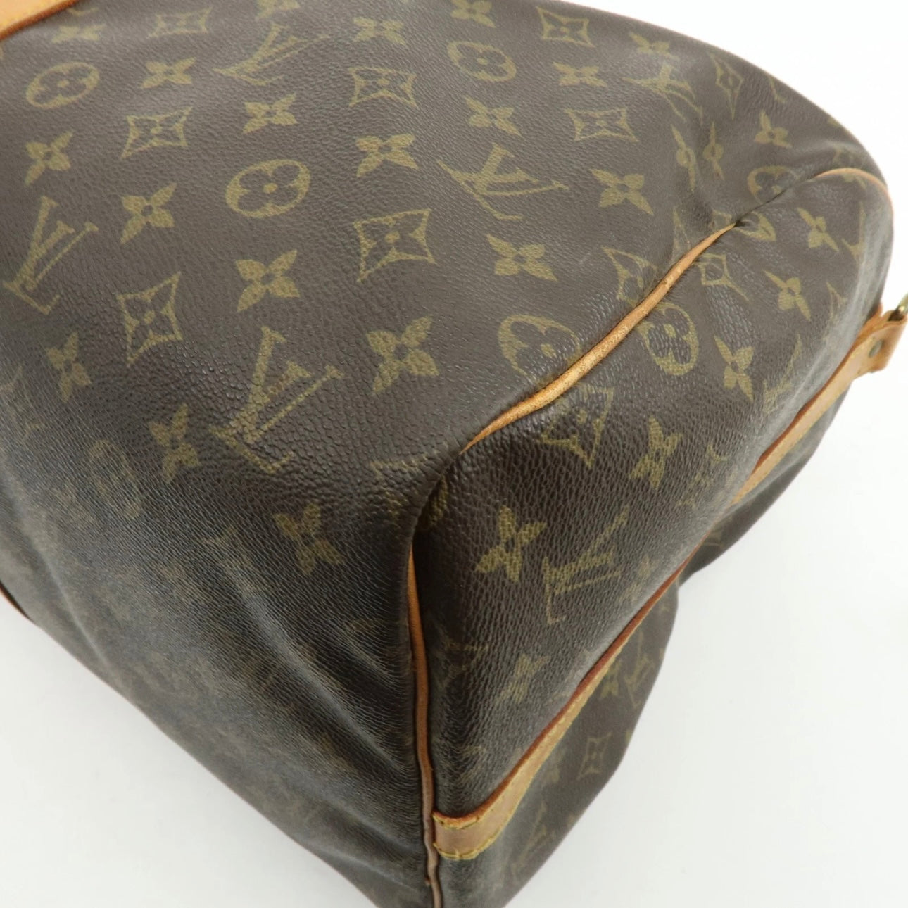Louis Vuitton Monogram Keep All Bandouliere 55 Boston Bag