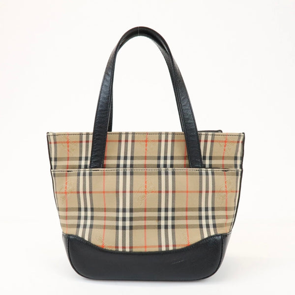 BURBERRY Nova Plaid Small Hand Bag