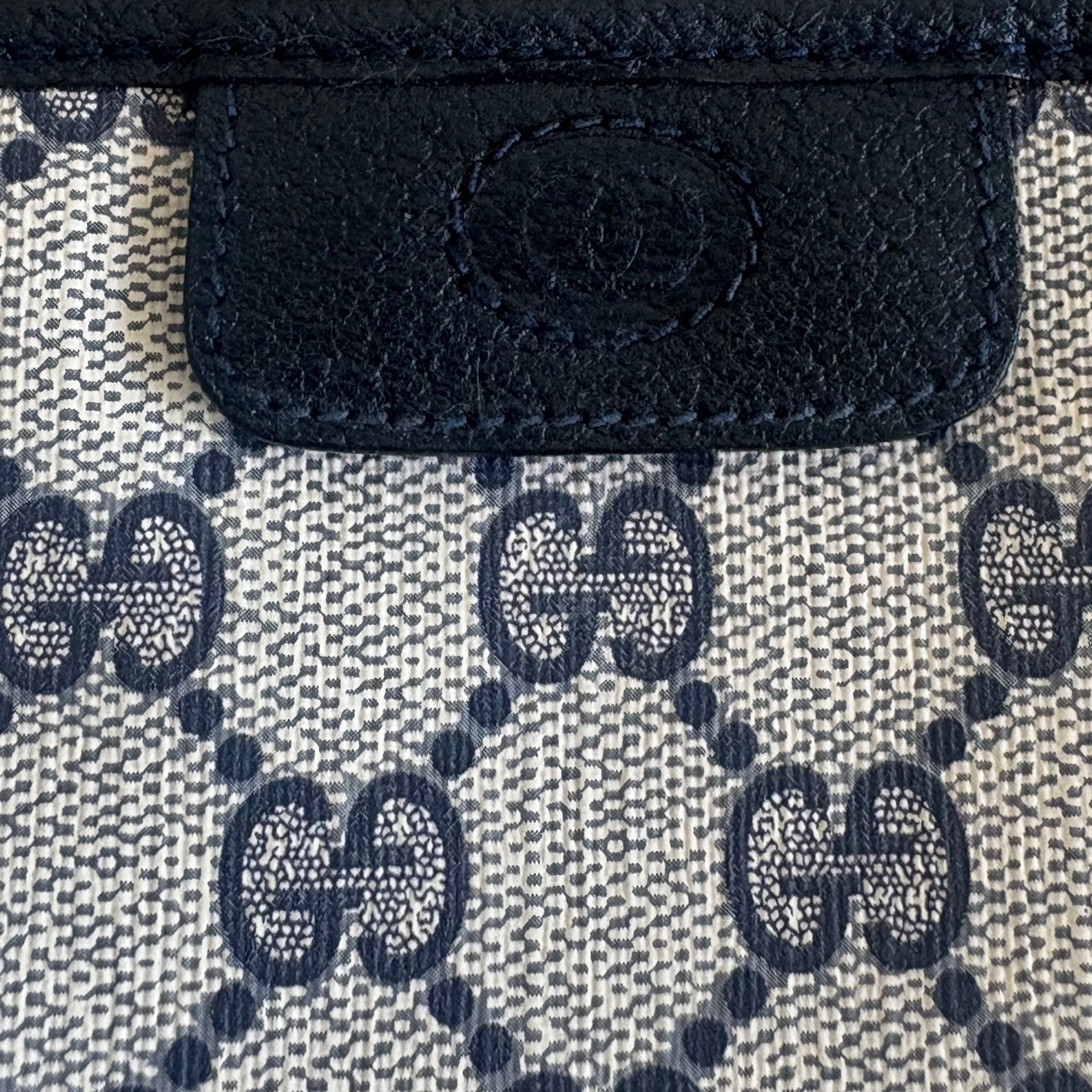 Gucci Navy Clutch