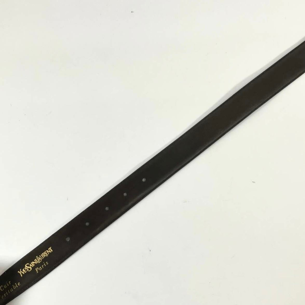 Saint Laurent Belt