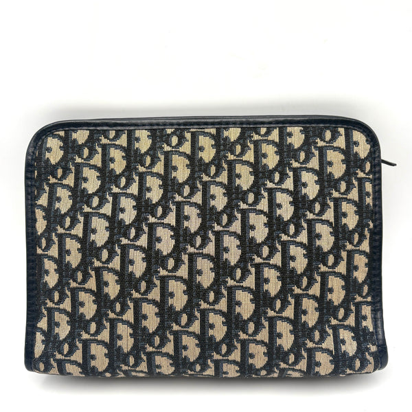 Dior Trotter Navy Clutch