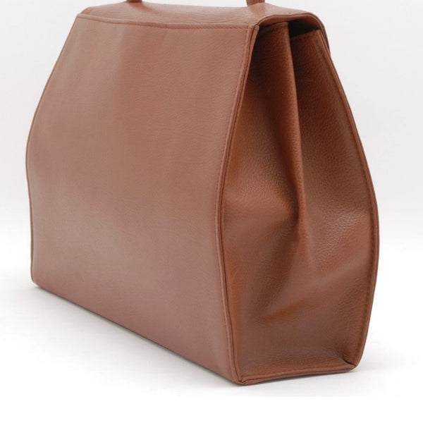 Saint Laurent Stitch Cassandra Handbag - Brown, Leather