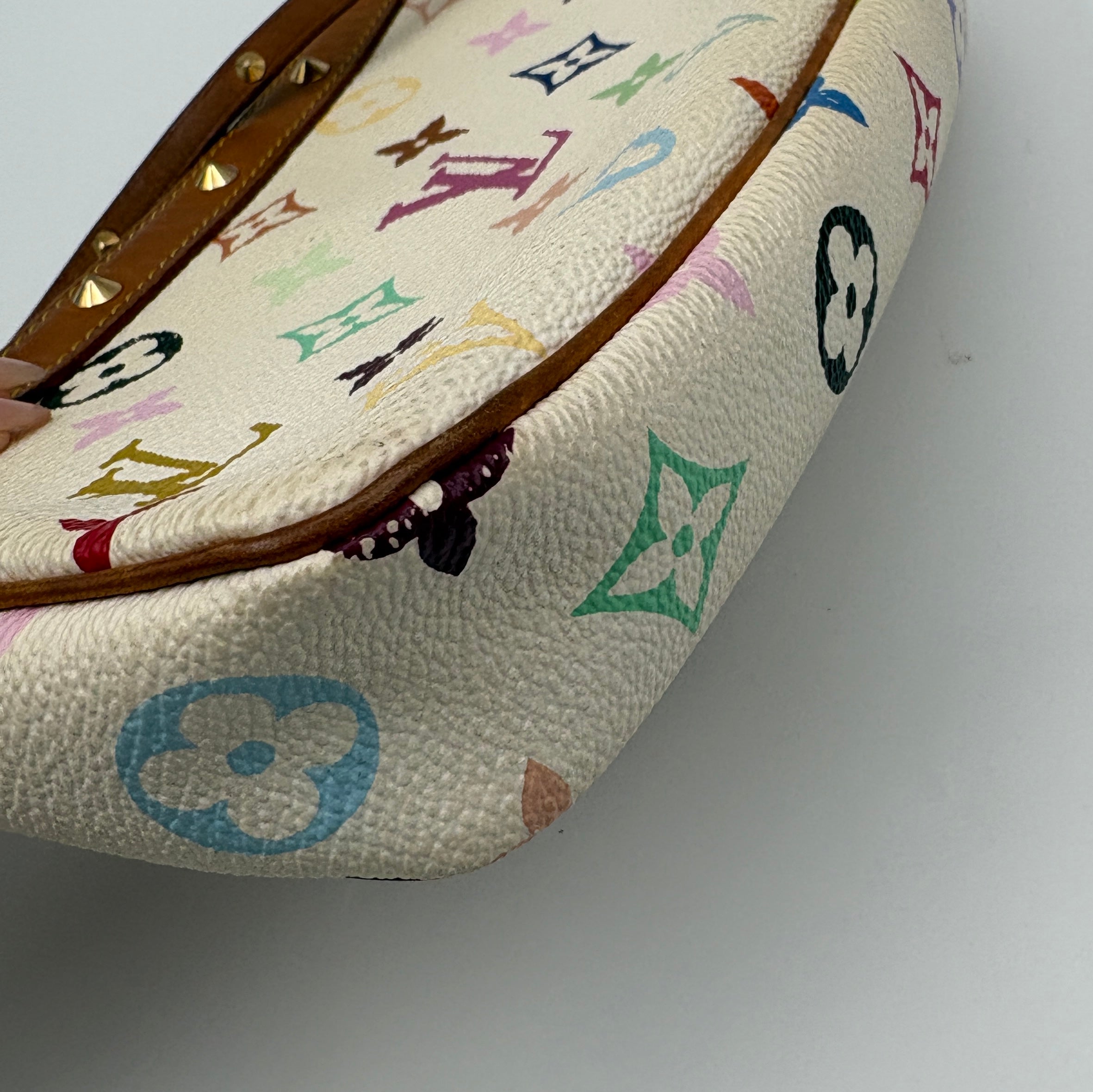 Pochette Accessoire Multicolor Blanc White
