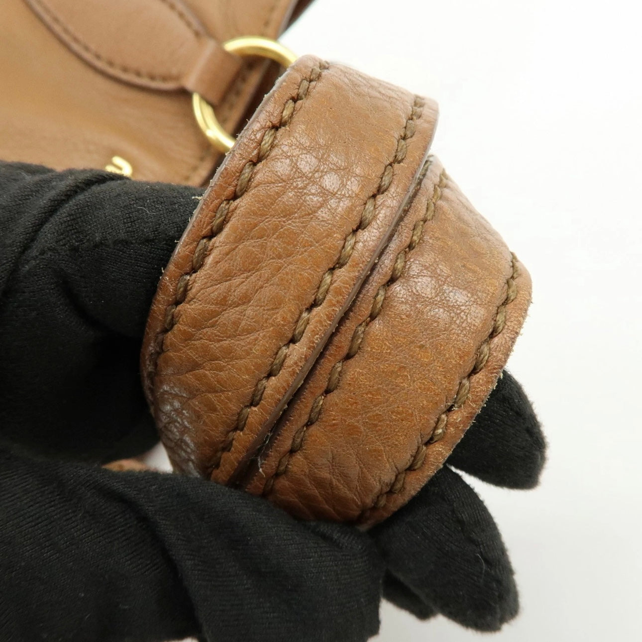MIU MIU Leather Vitello Caribu Bag