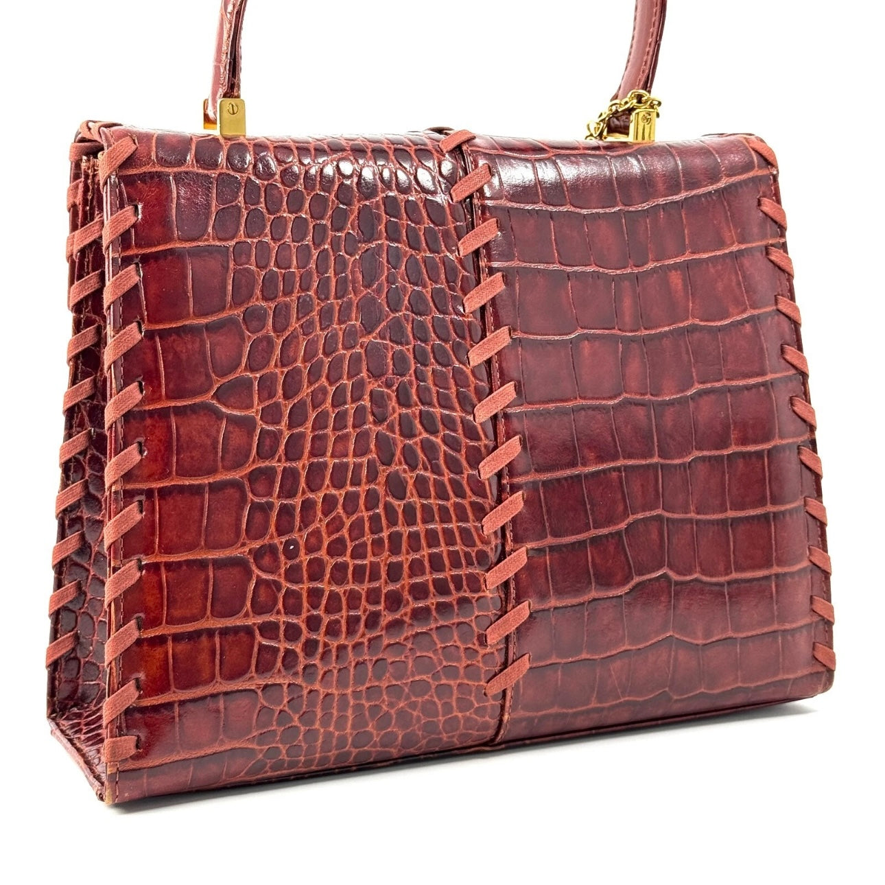 Yves Saint Laurent Leather Brown Vintage Bag YSL