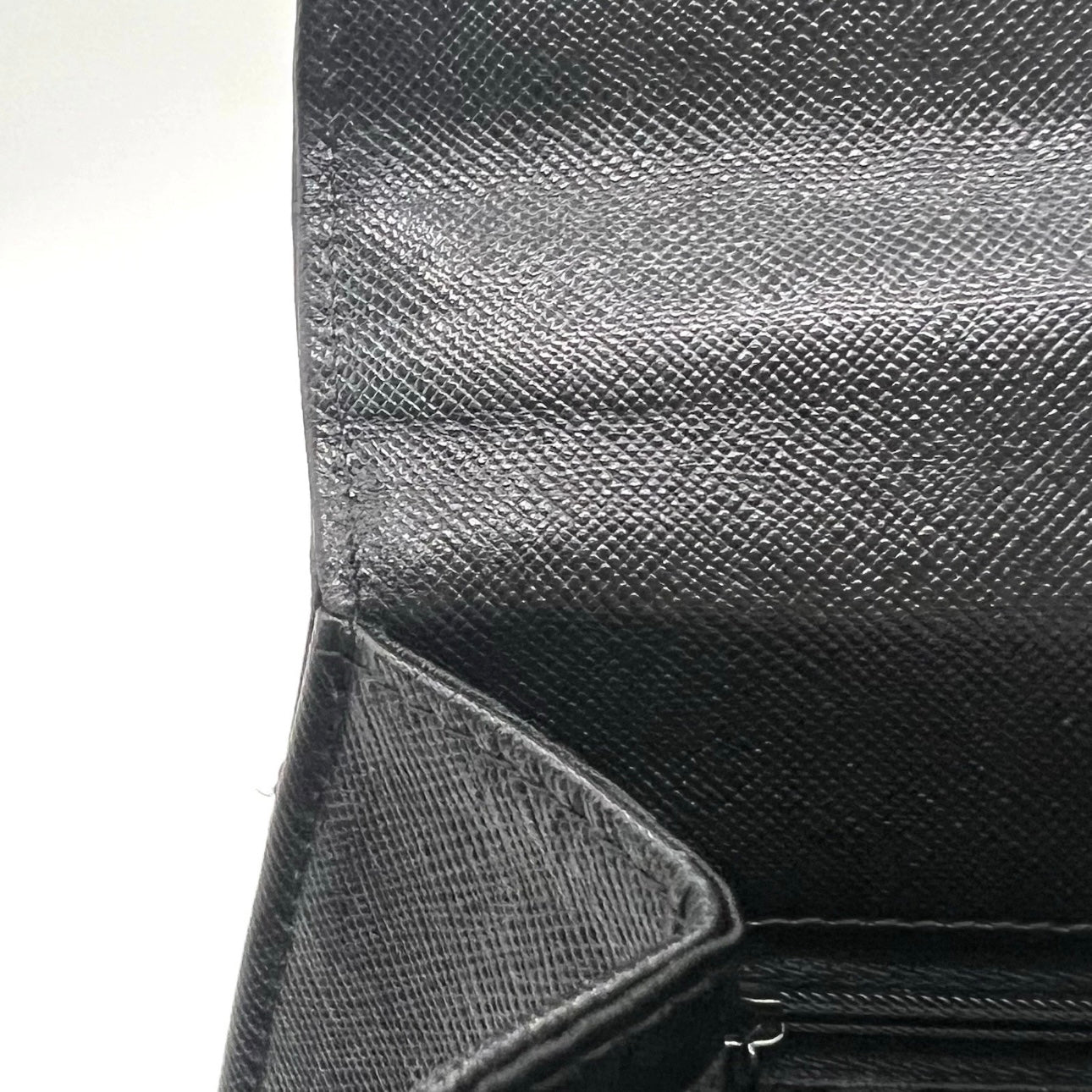 Yves Saint Laurent Hand bag Leather Vintage Black Authentic