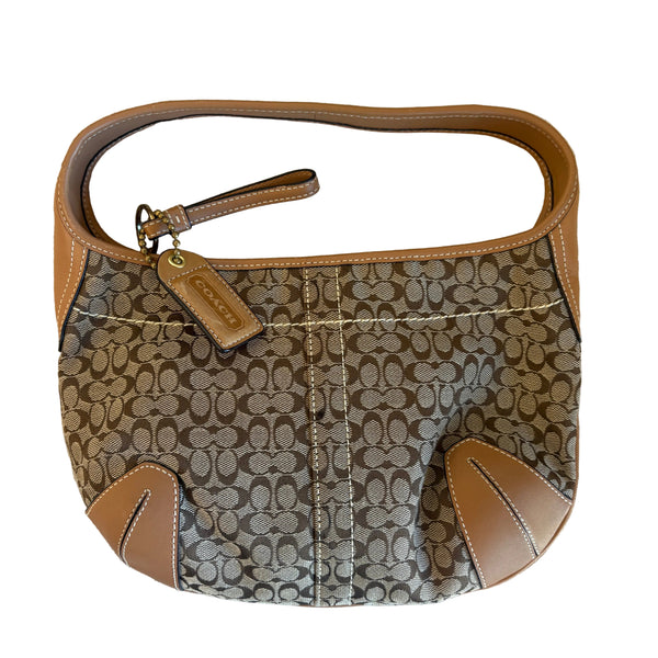 Coach Signature brown bag