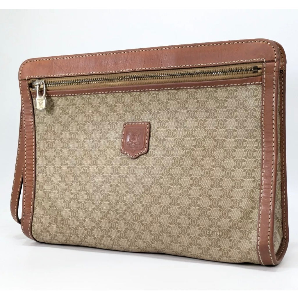 CELINE Macadam Vintage Clutch
