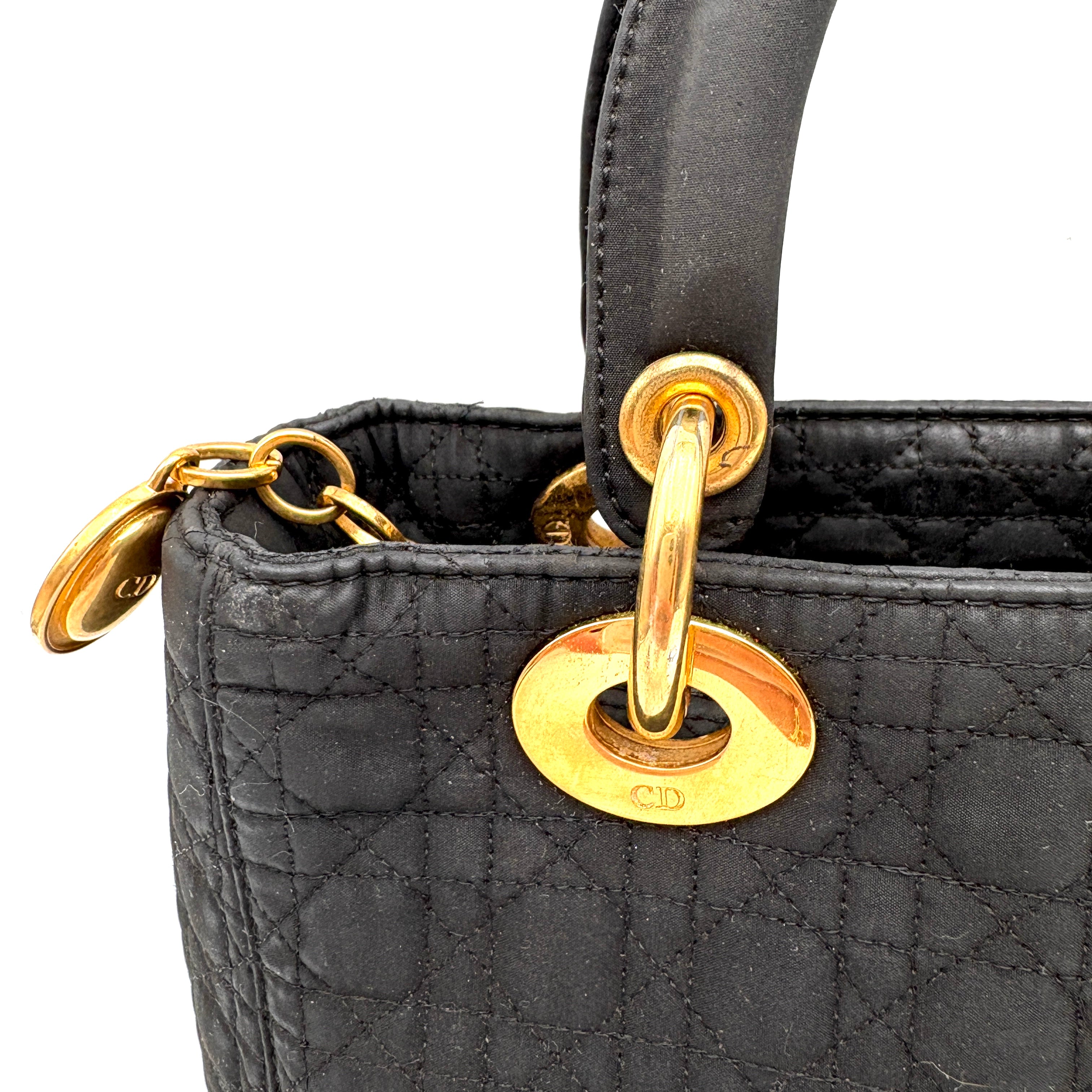 Lady Dior nylon bag