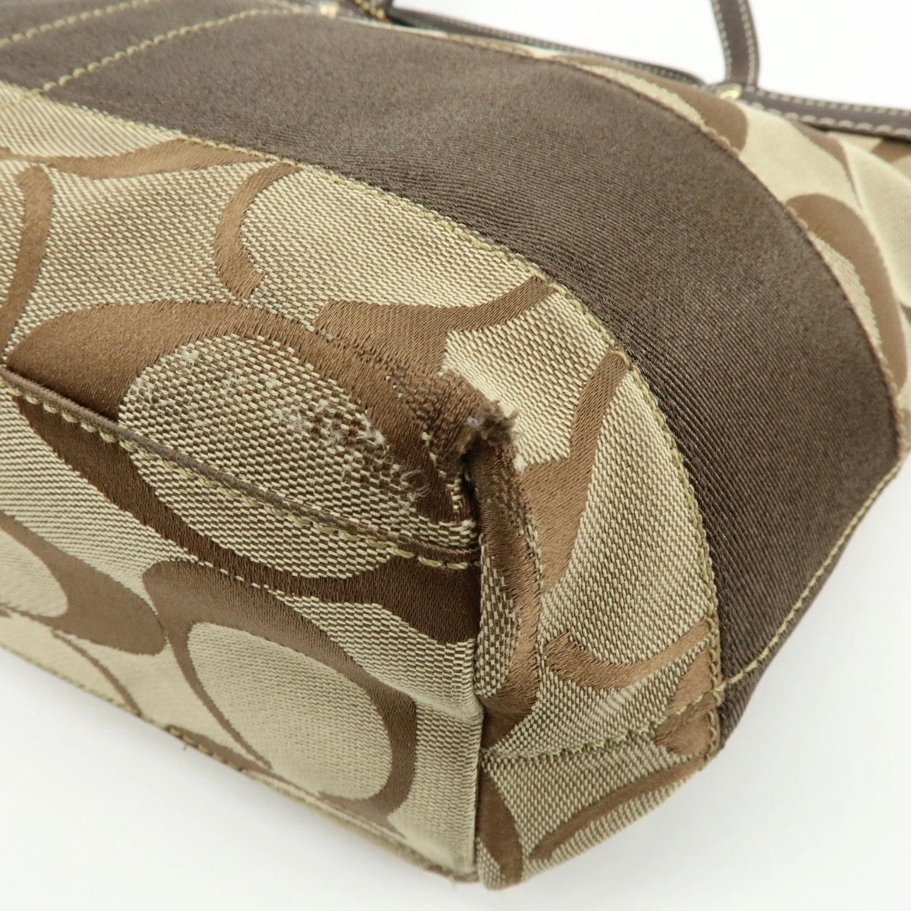 Coach Signature Brown Tote Bag