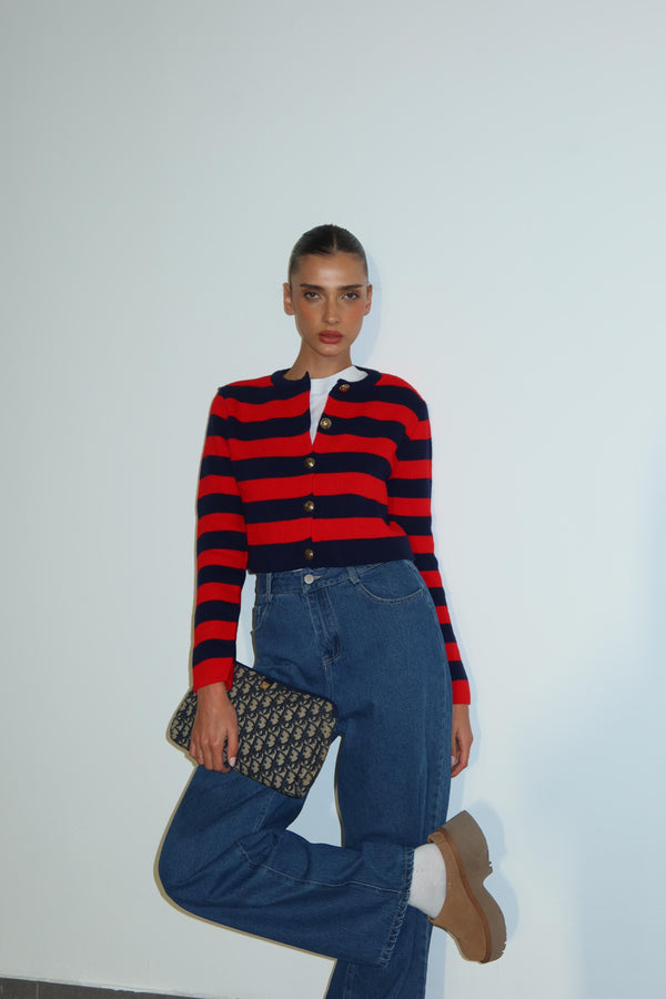 Christian Dior Trotter Clutch Bag - Navy, Canvas