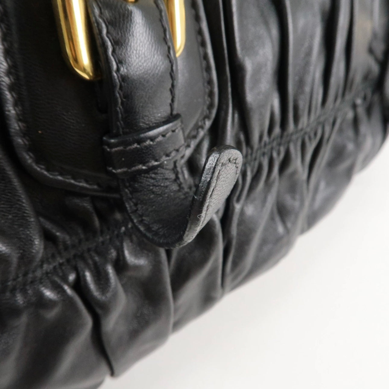 PRADA Leather 2WAY Tote Bag