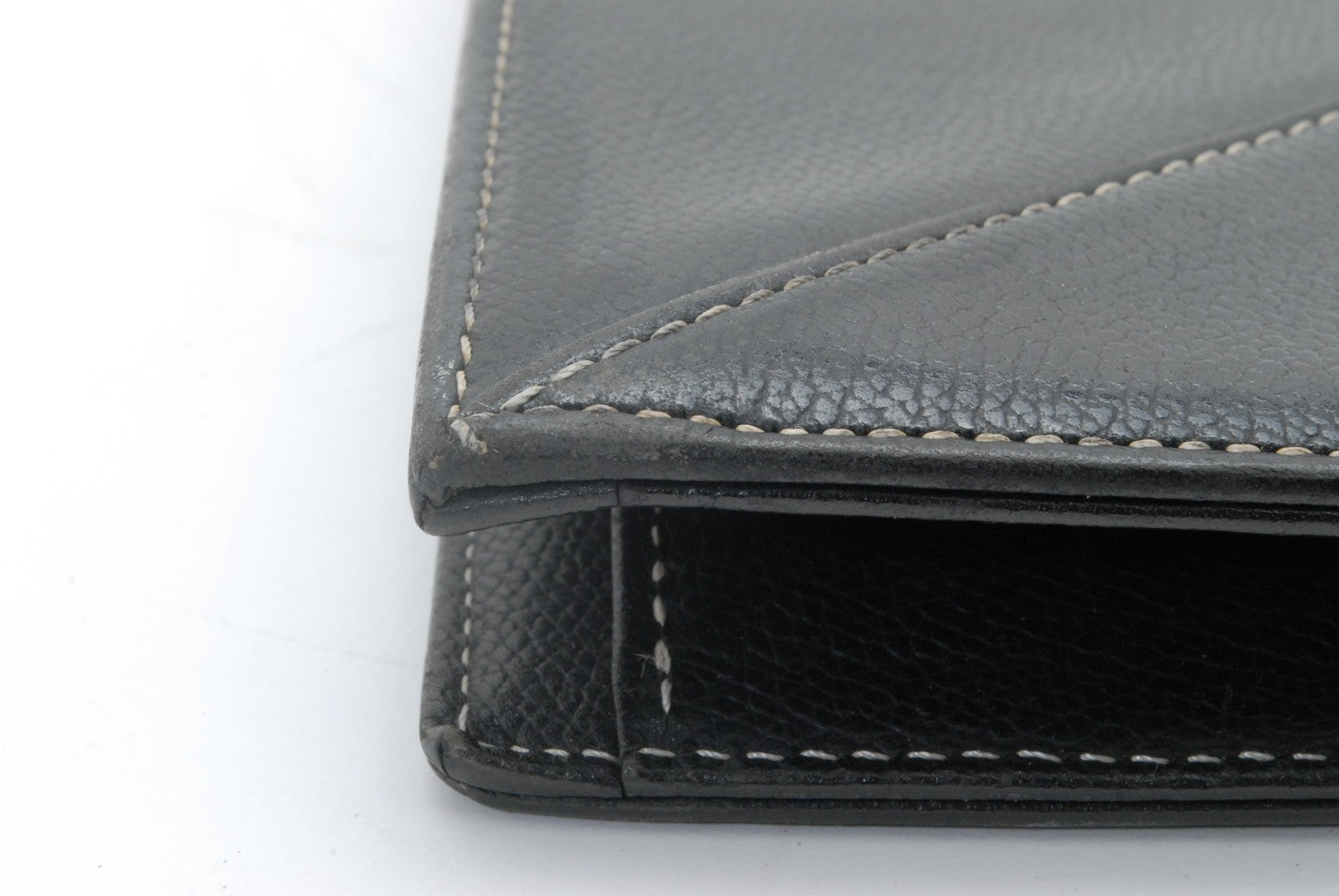 Saint Laurent Yves Saint Laurent Clutch Bag - Black, Leather