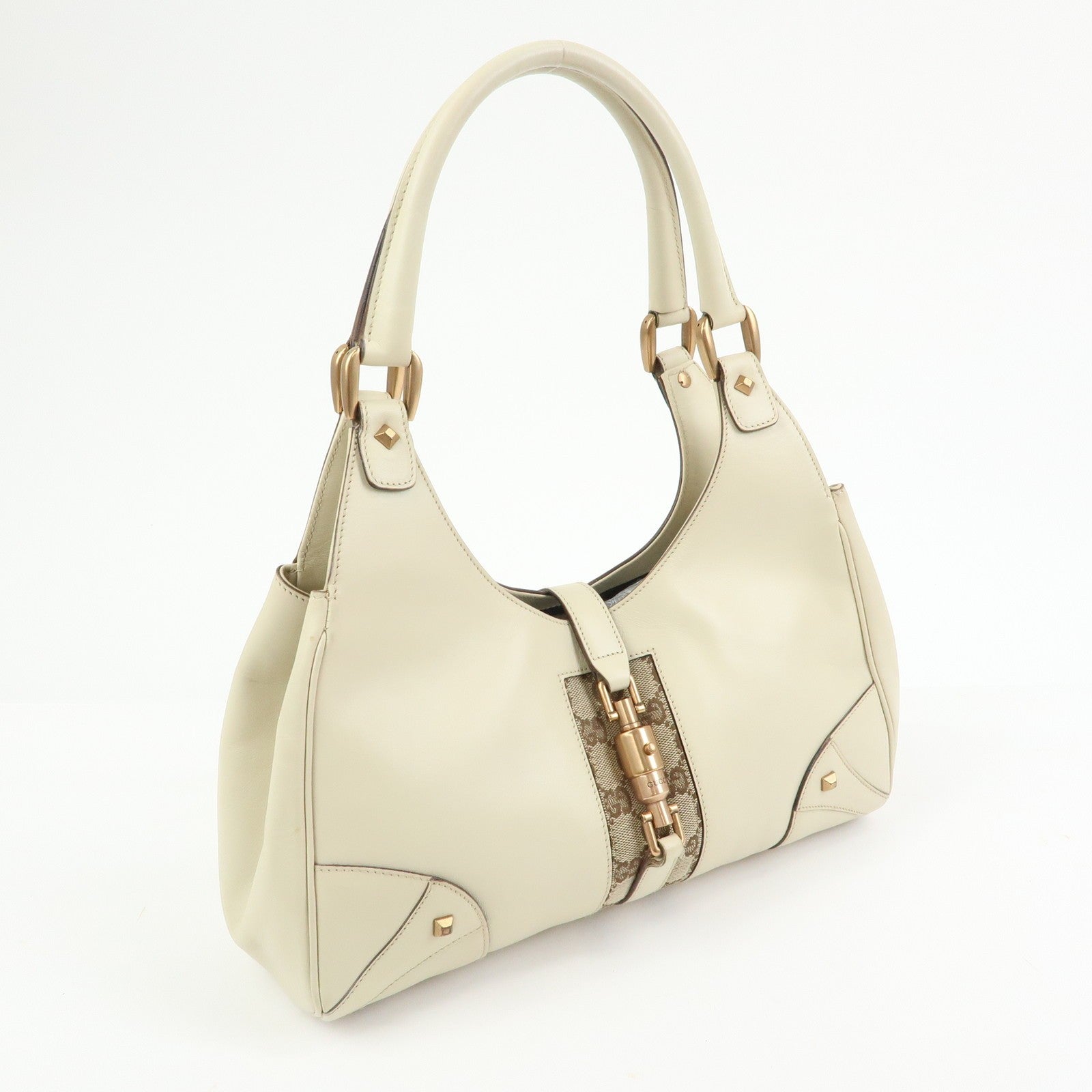 Gucci Jeckie Shoulder Bag - Ivory, Leather